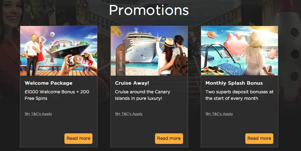 Casino Cruise Promotions