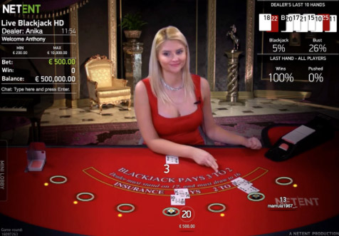 How to Play Live Blackjack - Dealer