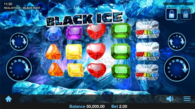 Realistic Games Black Ice Slot